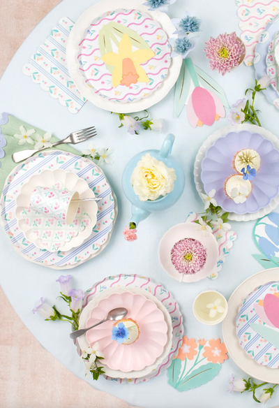 Flower Pattern Napkins - The Cross Decor & Design