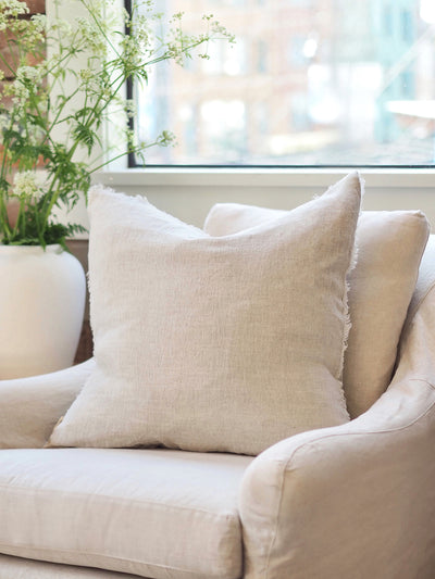 Lina Chambray Pillow - The Cross Decor & Design
