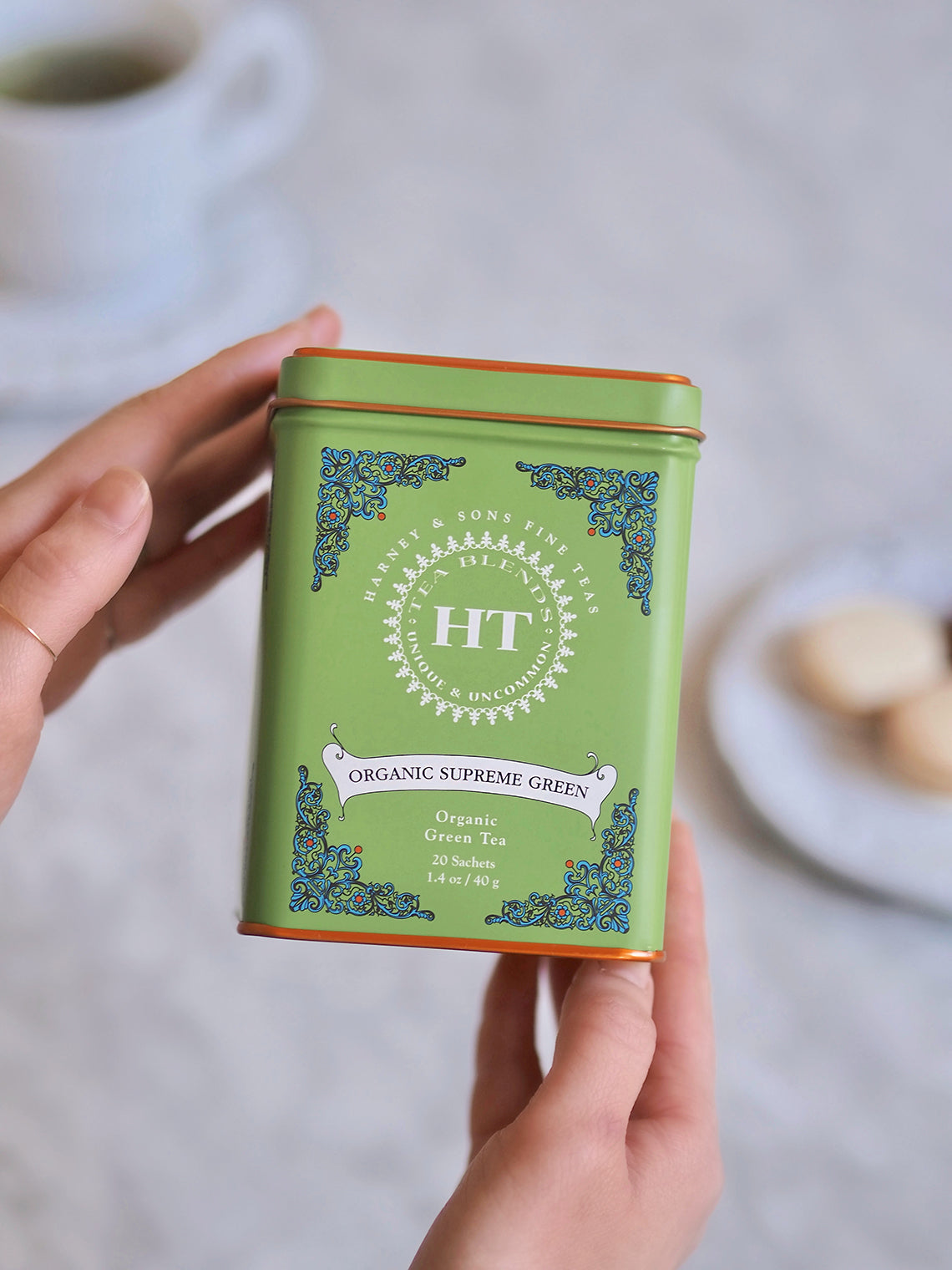 Organic Supreme Green Tea Tin