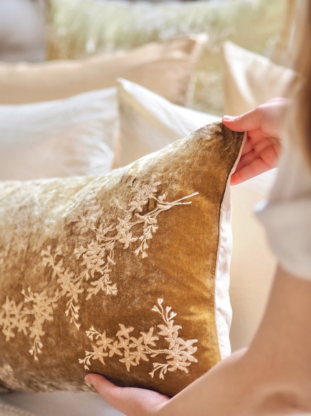 Lynette Honeycomb Accent Throw Pillow | 15x24 - The Cross Decor & Design