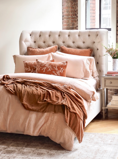 Bria Pearl Novola Lace Bedding - The Cross Decor & Design
