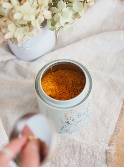 Golden Milk Wellness Blend Tin - The Cross Decor & Design