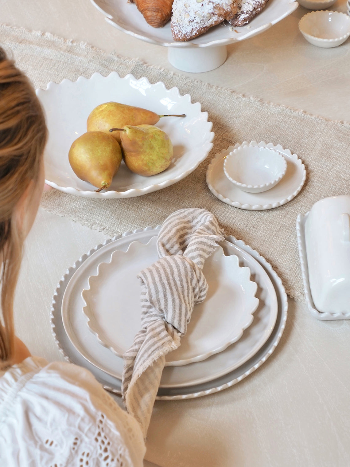 Healdsburg Grey Napkin - The Cross Decor & Design