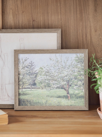 Cherry Blossom Trees Framed Canvas Print - The Cross Decor & Design