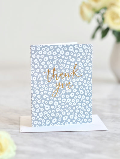 Floral Thank You Card - The Cross Decor & Design