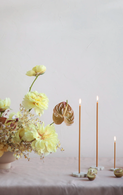 Miel Long Stem Candles - The Cross Decor & Design