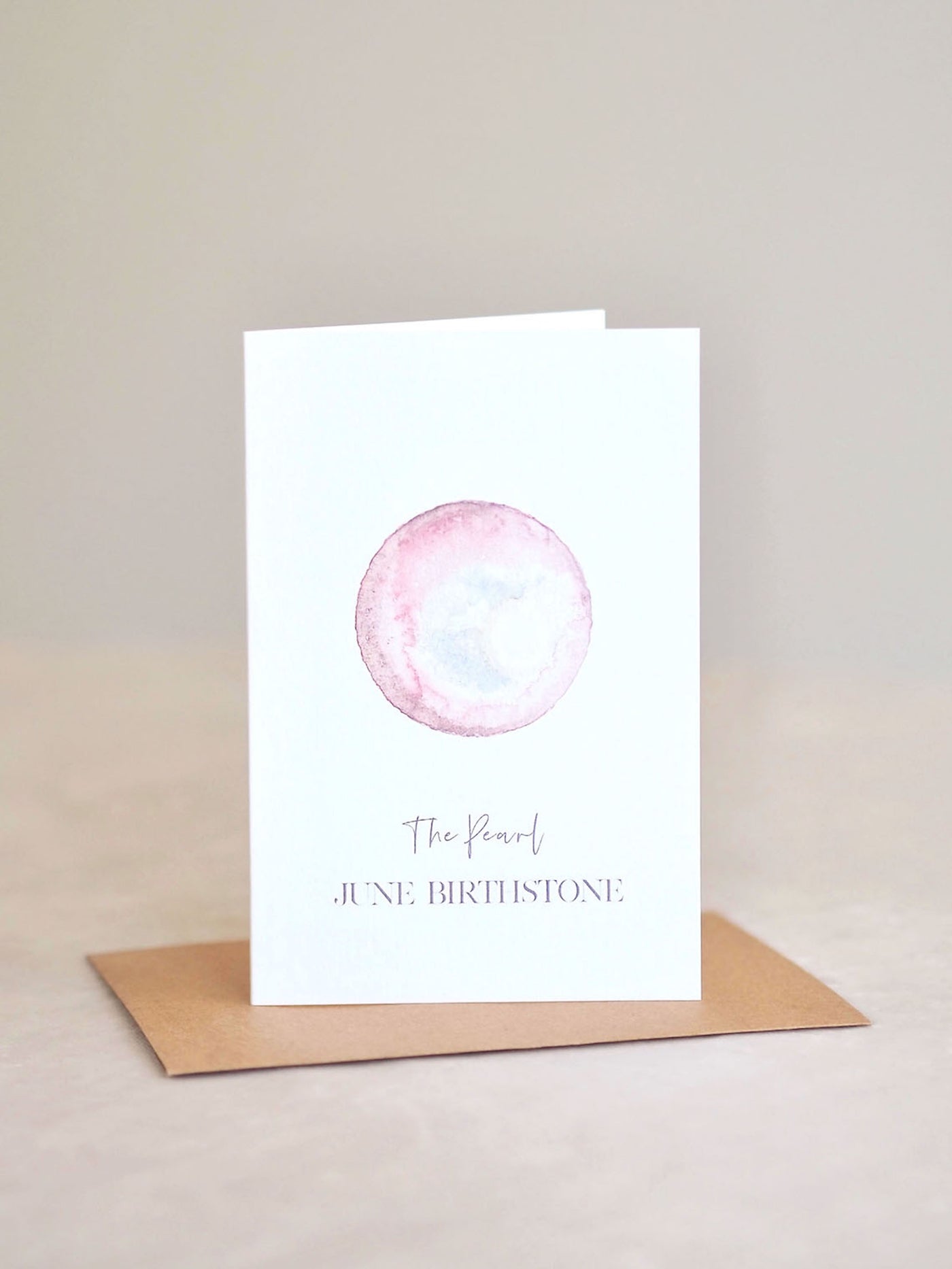 June Birthstone Card