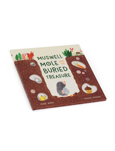 Jellycat Muswell Mole and the Buried Treasure Book - The Cross Decor & Design
