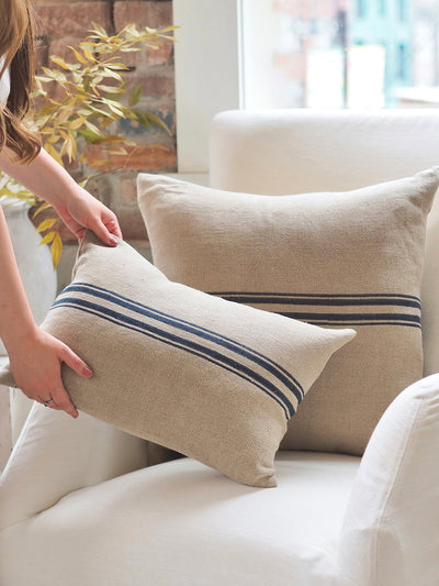 Swanee Indigo Pillow