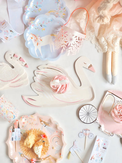 Swan Party Plates - The Cross Decor & Design