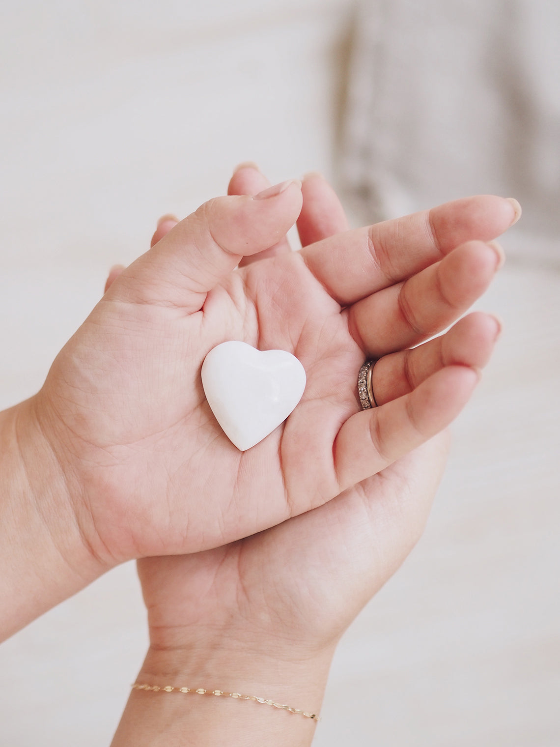 Petite Marble Heart