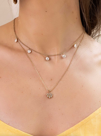 Kaia Necklace - The Cross Decor & Design