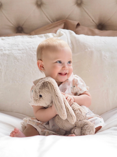 Bashful Beige Bunny | Medium - The Cross Decor & Design