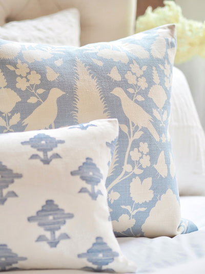 Ceri Blue Pillow | 22x22 - The Cross Decor & Design