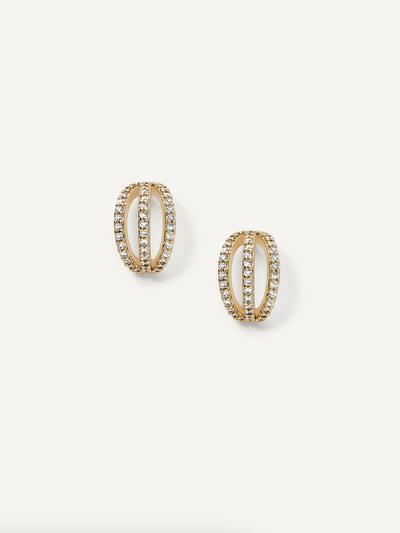 Harper Huggie Hoops - The Cross Decor & Design