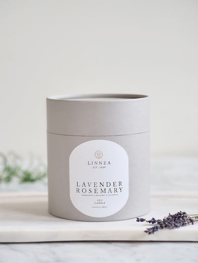 Lavender Rosemary 3 Wick Candle - The Cross Decor & Design