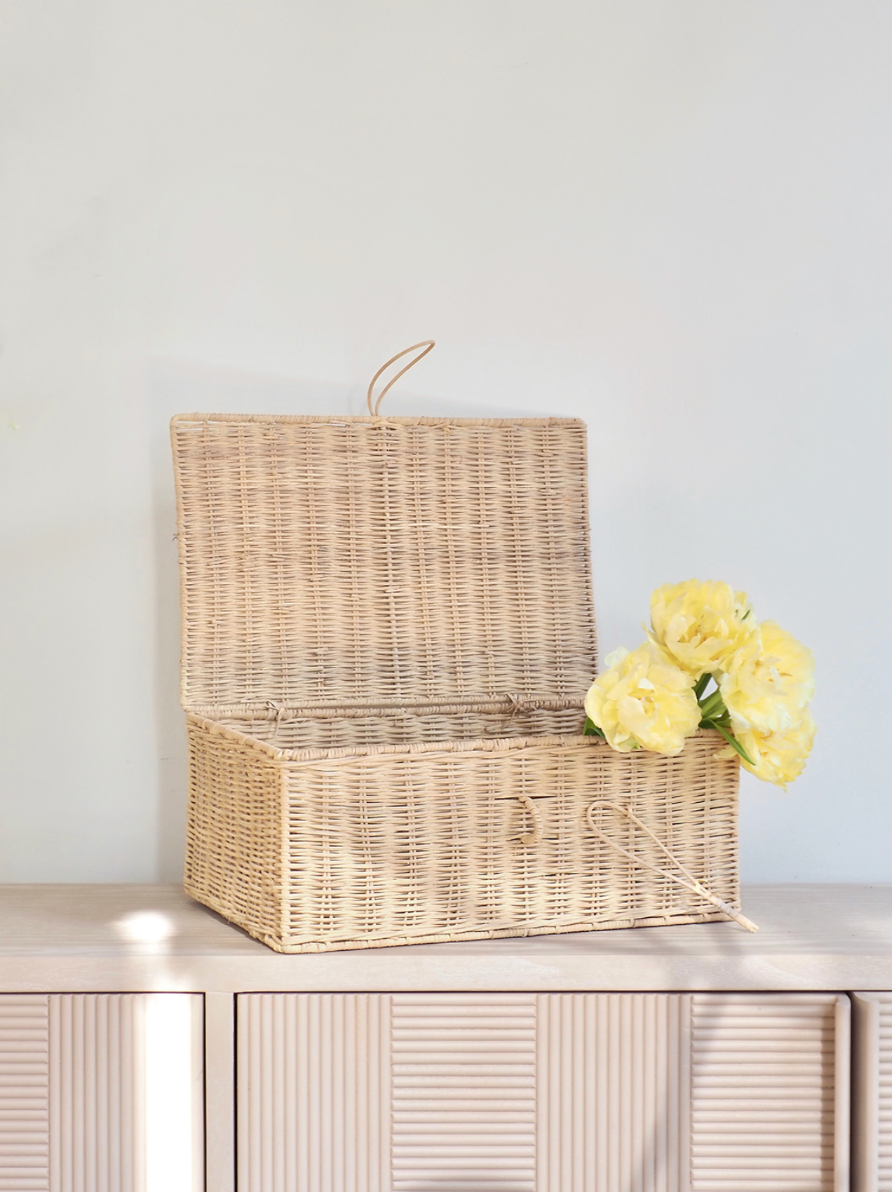 Cecilia Rattan Storage Box - The Cross Decor & Design