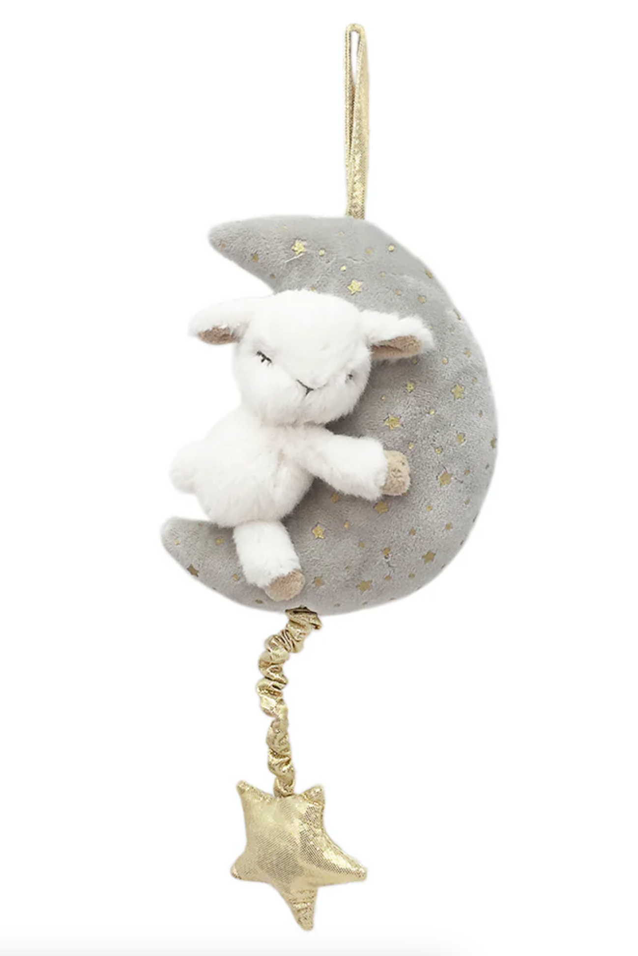 Little Lamb & Moon Musical Mobile