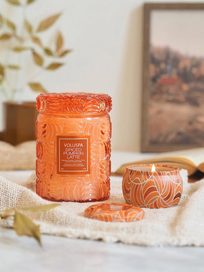 Spiced Pumpkin Latte Mini Tin Candle