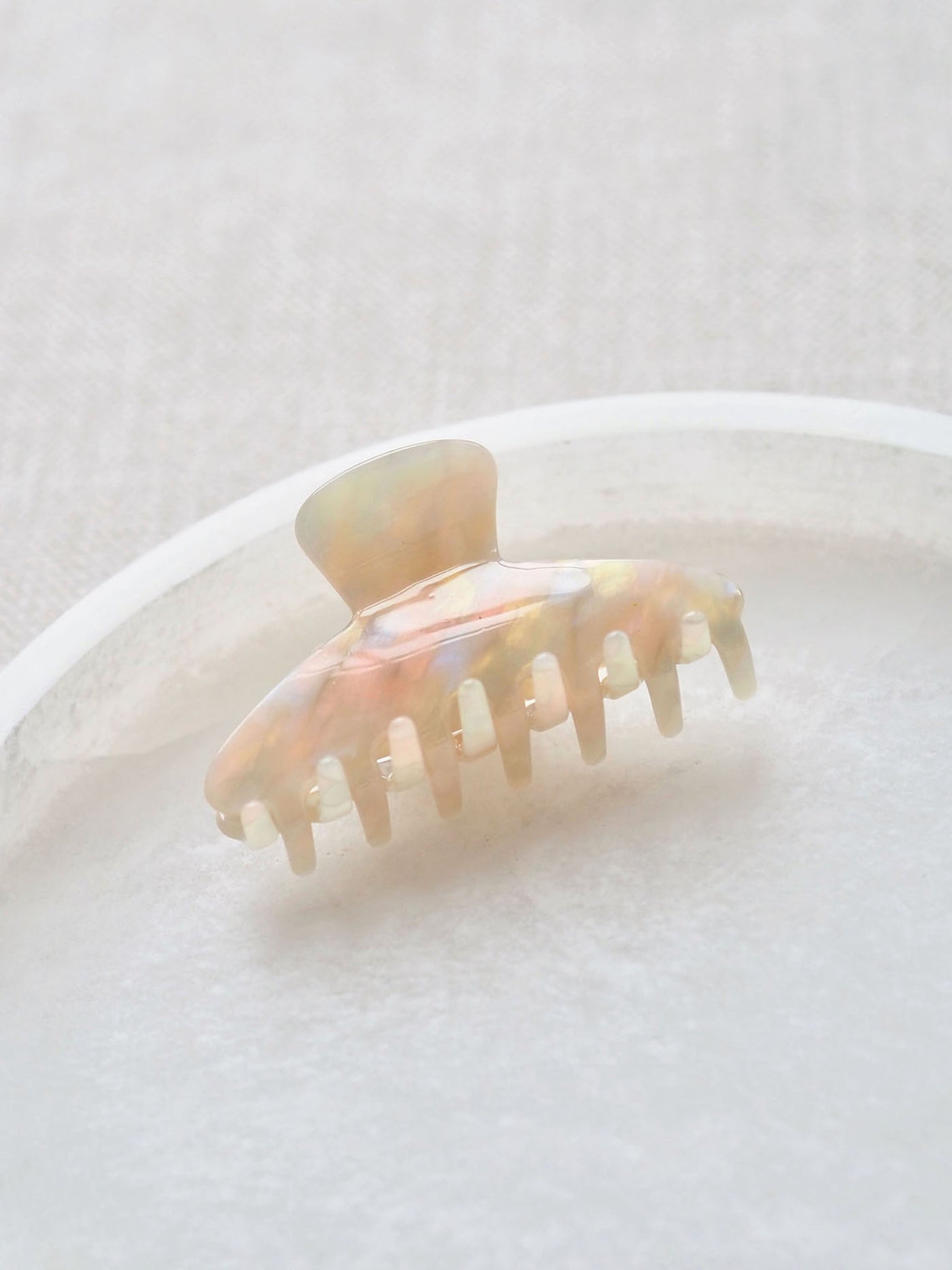 Pastel Moon Claw Clip