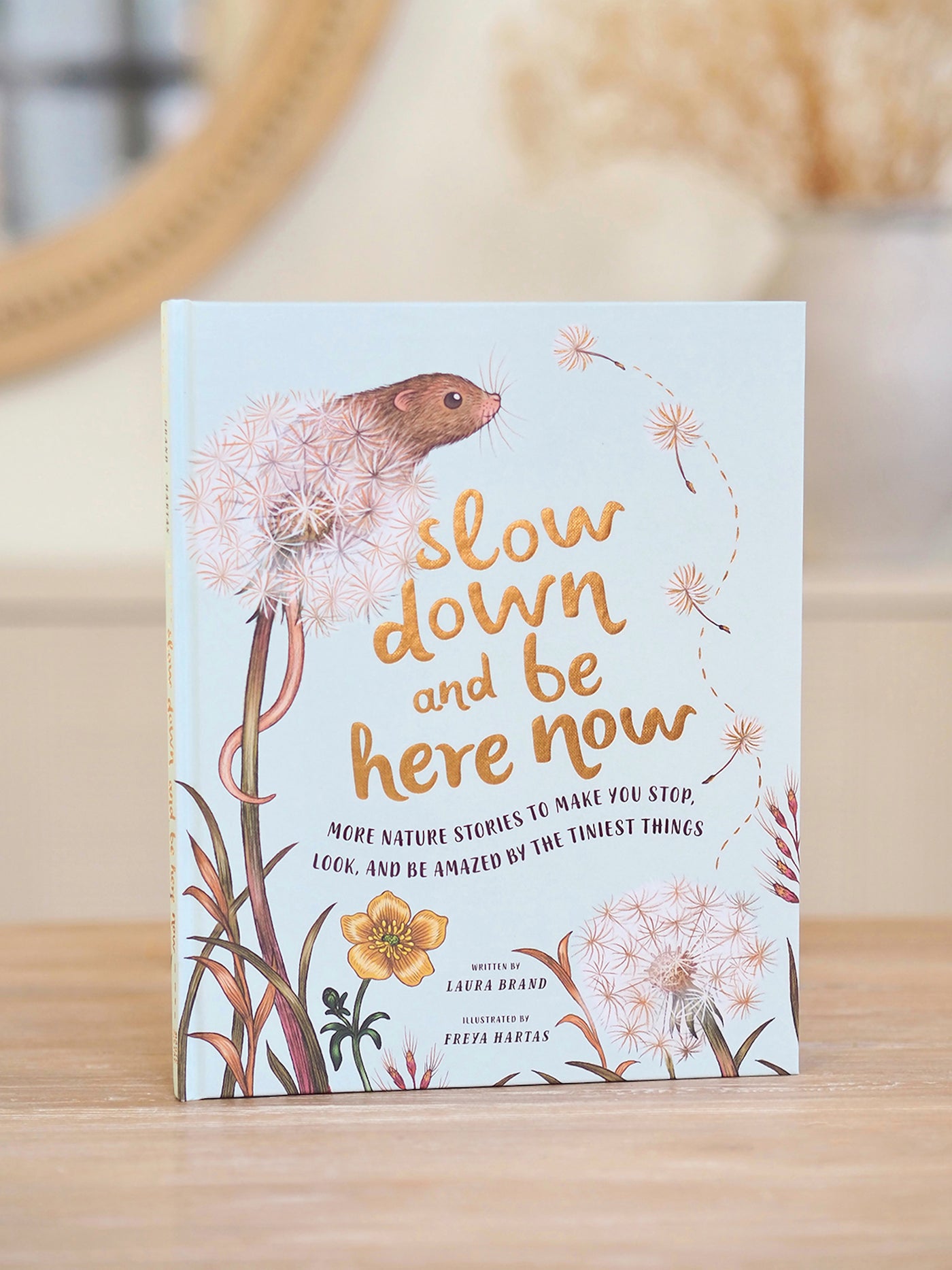 Slow Down And Be Here Now Book - The Cross Decor & Design