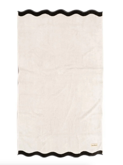 Riviera White Beach Towel - The Cross Decor & Design