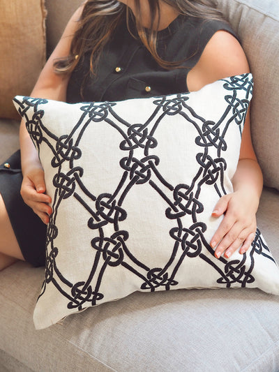 The Knots Pillow | 22x22 - The Cross Decor & Design