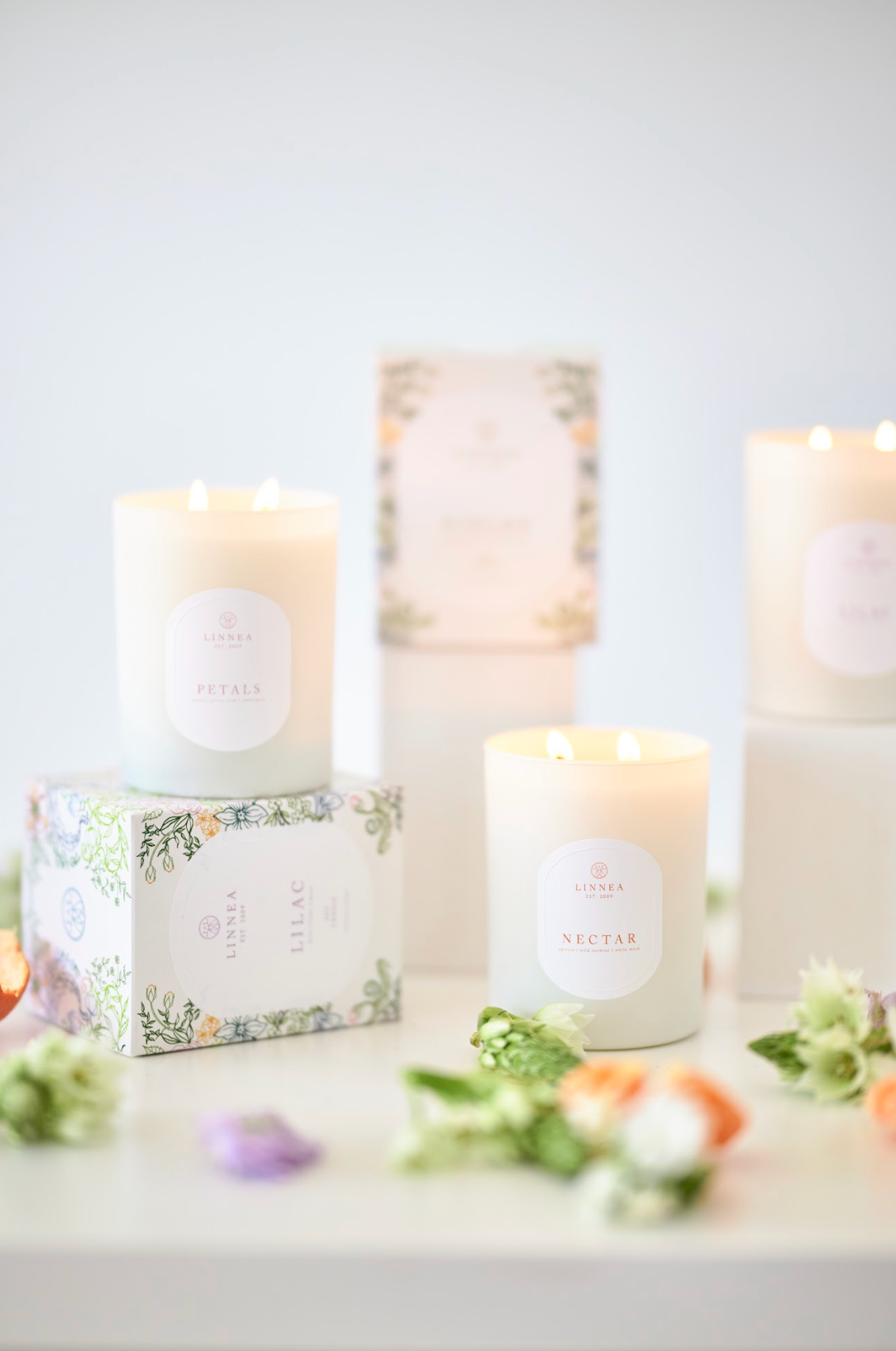 Lilac 2 Wick Candle - The Cross Decor & Design