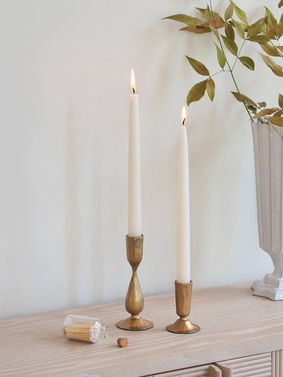 Twilight Off-White Taper Candle Set