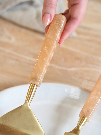 Camila Cake Server Set - The Cross Decor & Design