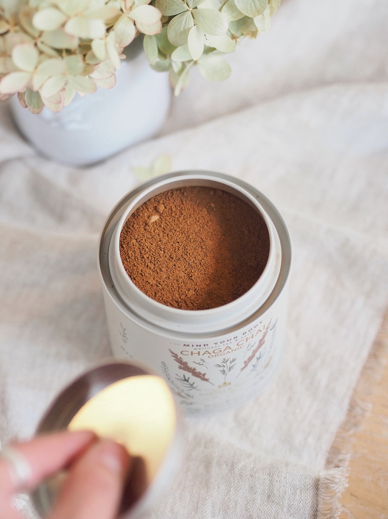 Chaga Chai Wellness Blend Tin - The Cross Decor & Design