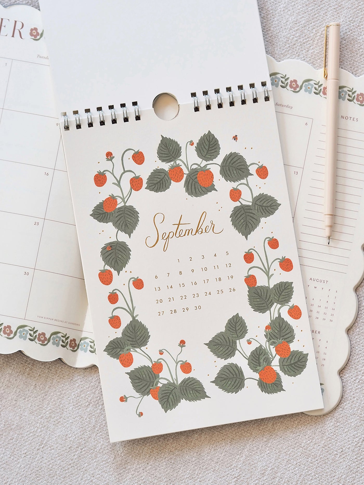 2026 Strawberry Fields Calendar - The Cross Decor & Design
