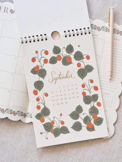 2026 Strawberry Fields Calendar - The Cross Decor & Design