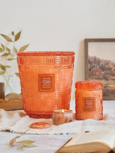 Spiced Pumpkin Latte Jar Candle | Large
