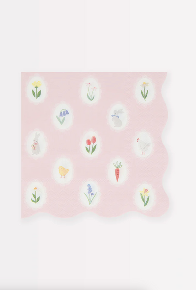 Easter Cameo Napkins - The Cross Decor & Design