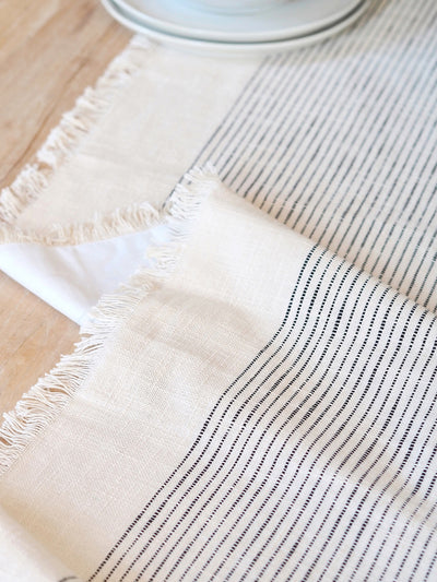 Mara Ivory Table Runner - The Cross Decor & Design