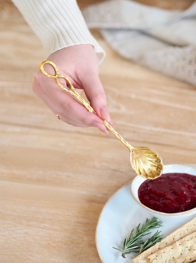 Petite Gold Spoons - The Cross Decor & Design
