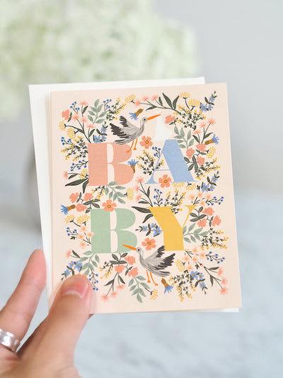 Mayfair Baby Card - The Cross Decor & Design
