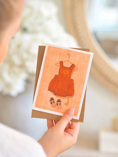 Overall Cognac Card - The Cross Decor & Design