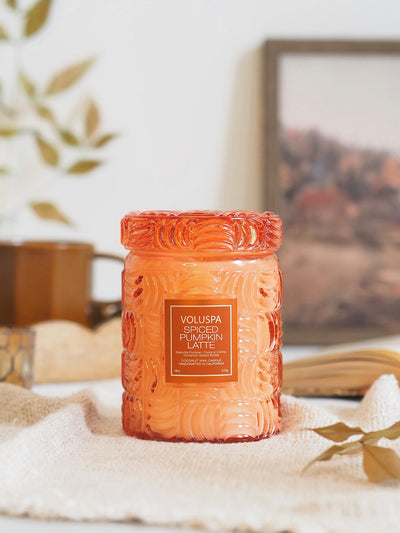 Spiced Pumpkin Latte Jar Candle | Large