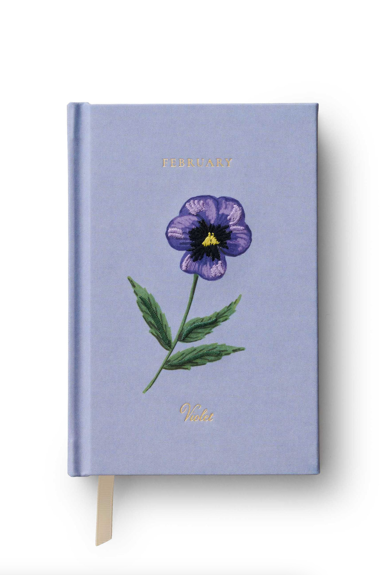 Birth Month Mini Embroidered Journals - The Cross Decor & Design