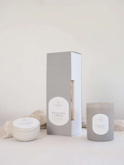 Belgian Linen Diffuser Kit - The Cross Decor & Design