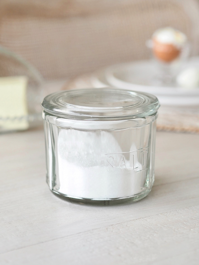 Macie Glass Salt Jar