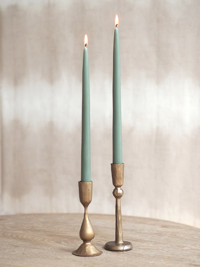 Classic Moss Taper Candle Set - The Cross Decor & Design