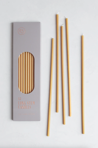 Miel Long Stem Candles - The Cross Decor & Design