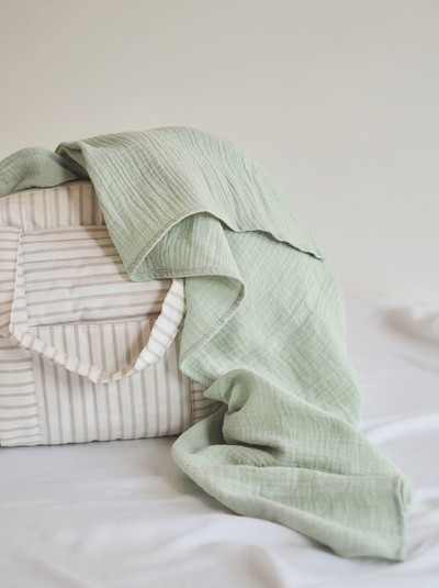 Desert Green Swaddle Blanket - The Cross Decor & Design