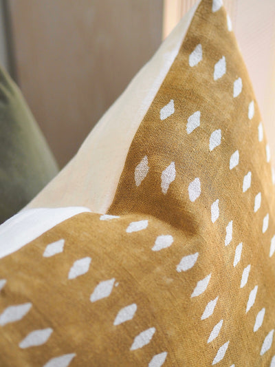 Villa Mustard Pillow | 22x22