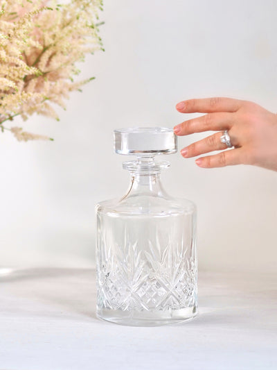 Dublin Round Whiskey Decanter - The Cross Decor & Design