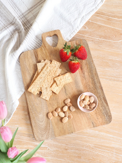 Amor Mango Wood Cheese Board - The Cross Decor & Design
