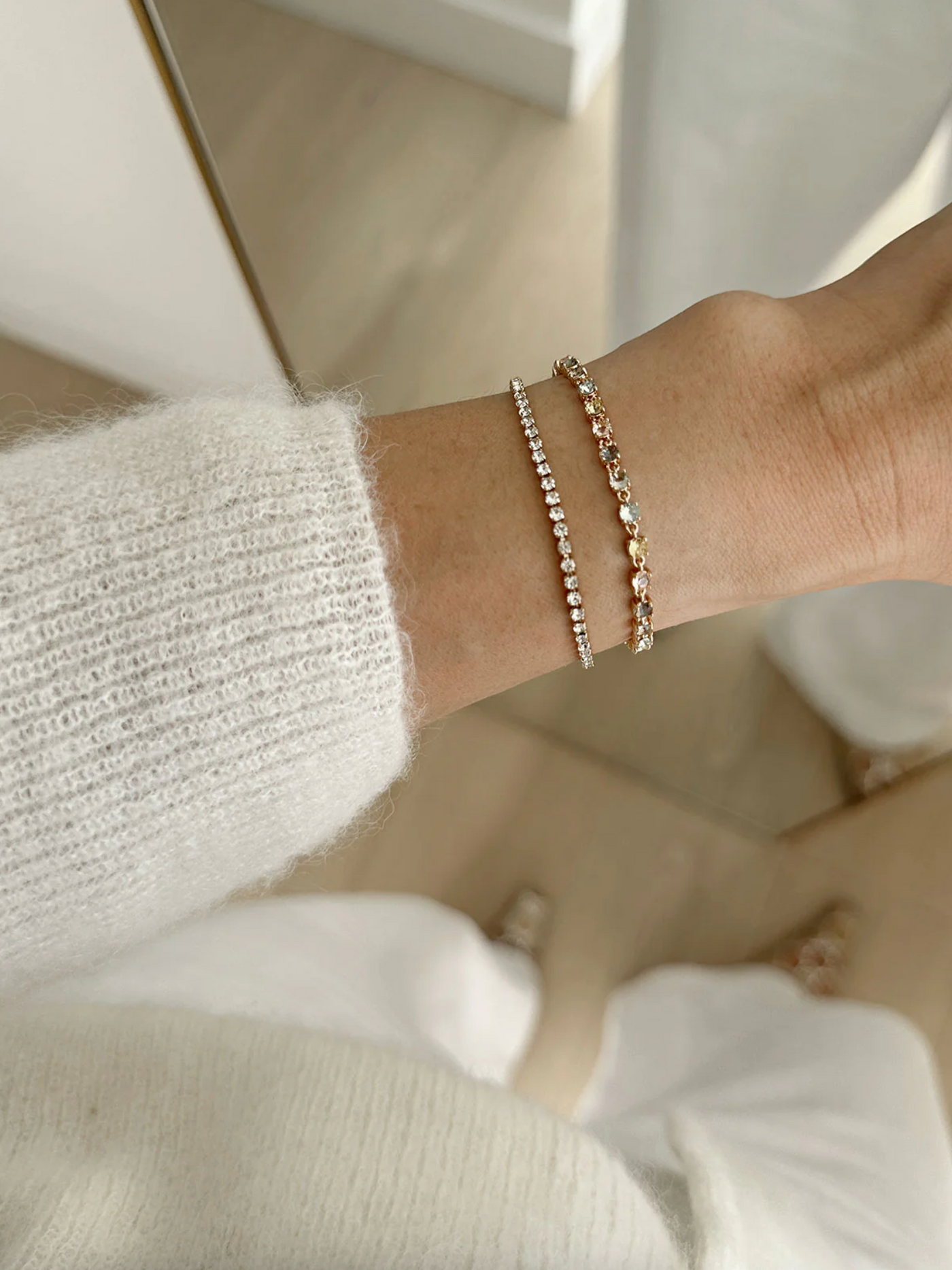 Aura Tennis Bracelet - The Cross Decor & Design